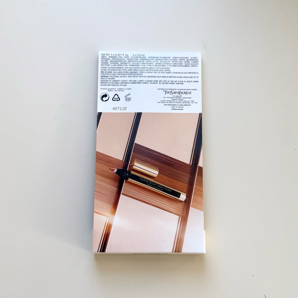 NEW Yves Saint Laurent Touche Éclat Concealer Sample Set - Picture 6 of 7